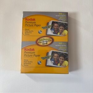 Kodak Premium Photo Paper 200 (4x6) New in package